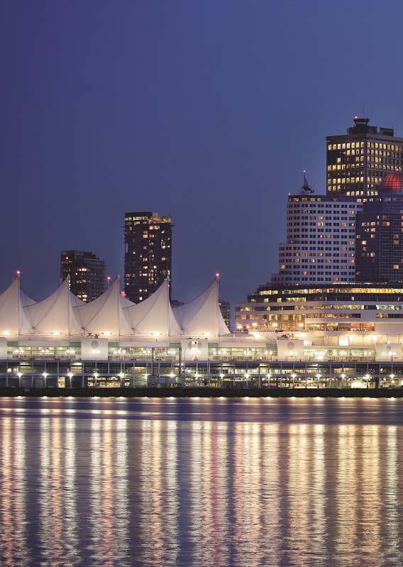 Canada Place in Vancouver, BC