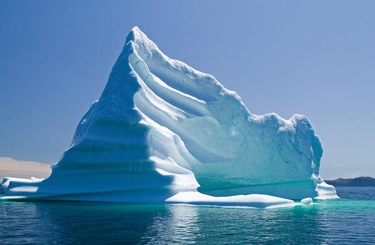 iceberg newfoundland alley scene
